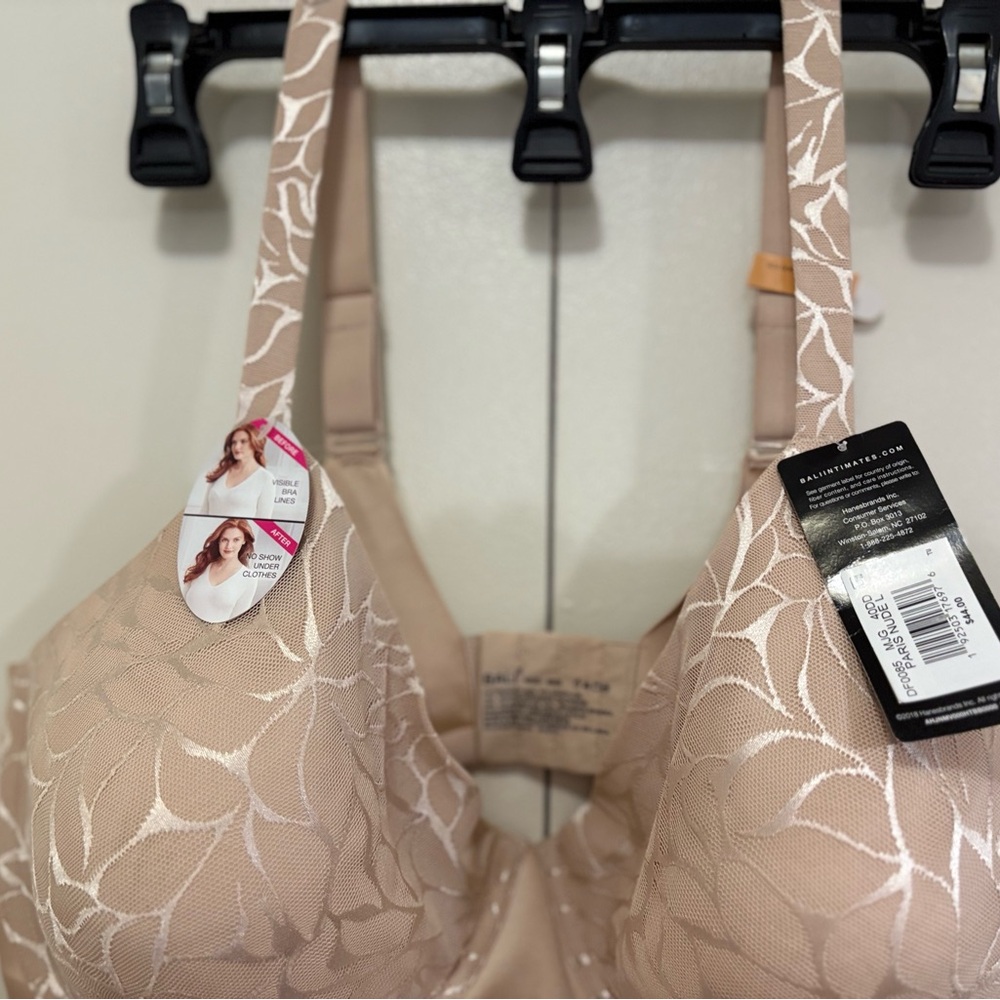 Bali Tan Contour Bra with Underwire Support - Picture 3 of 6
